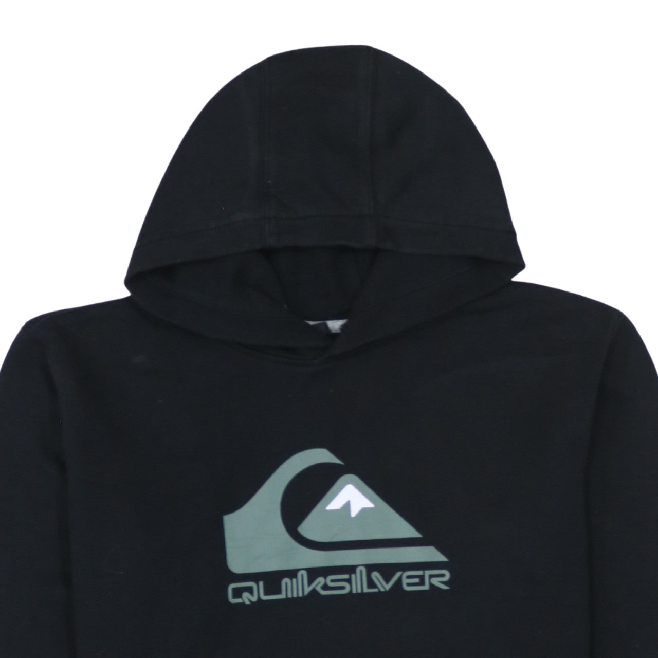 Quiksilver Men's Black XL Pullover Hoodie with Logo