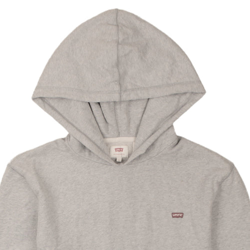 Levi's Men's Grey Pullover Hoodie L Regular Fit