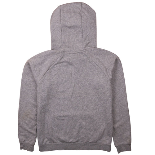 Nike Men's Grey Pullover Hoodie M Regular Fit Fleece Sweatshirt