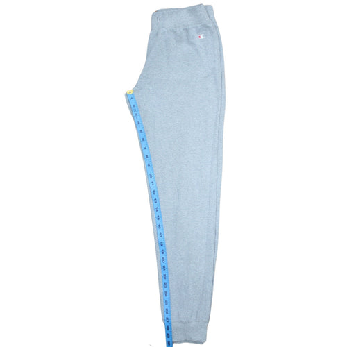 Champion Men's Grey Medium Sweatpants Elastic Waist Jersey Cotton Blend