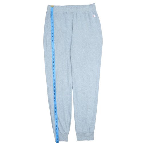 Champion Men's Grey Medium Sweatpants Elastic Waist Jersey Cotton Blend