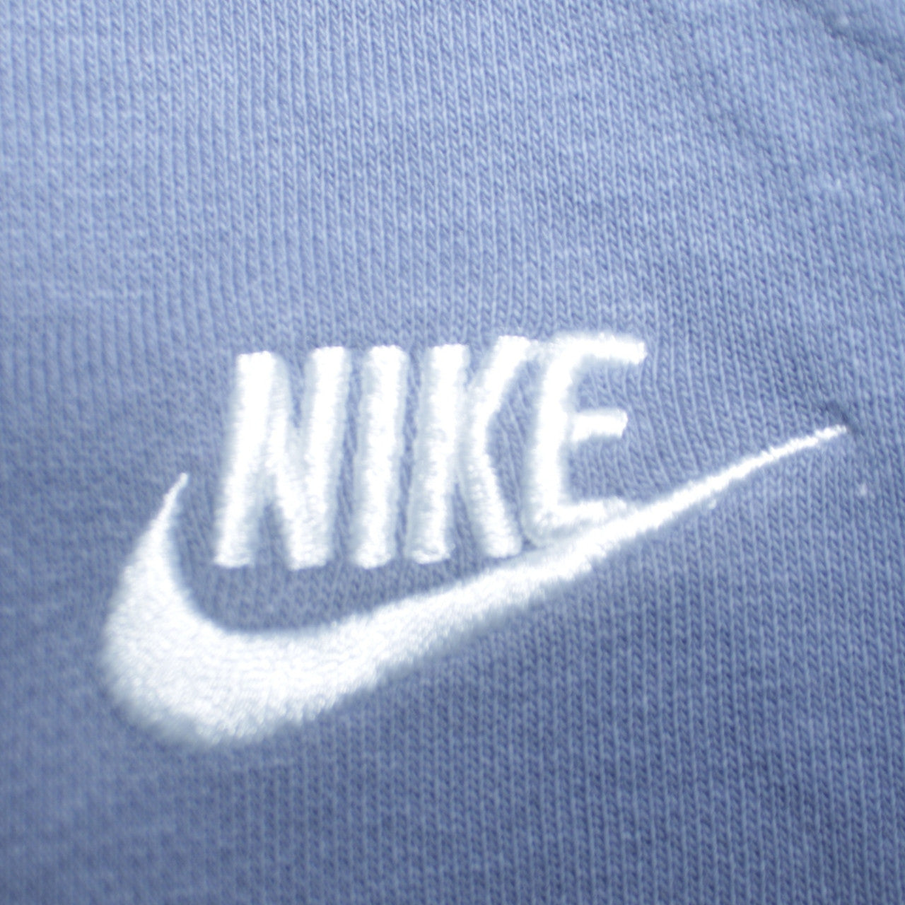 Nike Men's Blue XS Pullover Hoodie with Logo and Drawstring