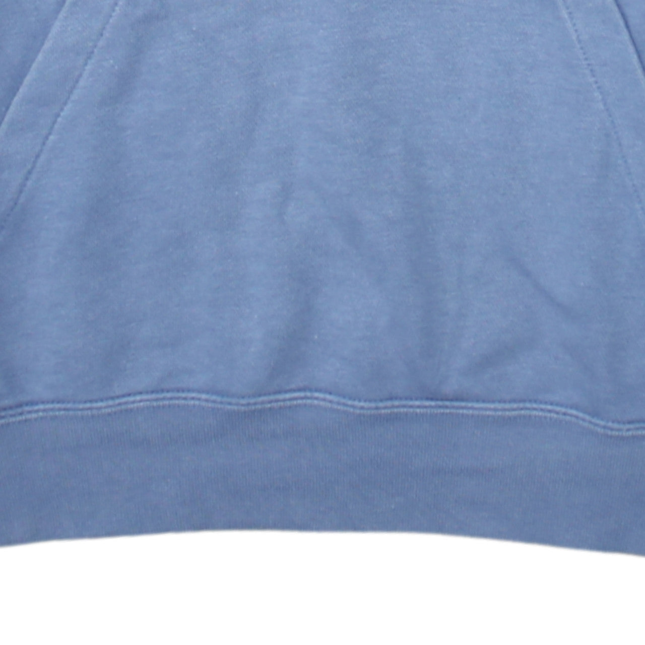 Nike Men's Blue XS Pullover Hoodie with Logo and Drawstring