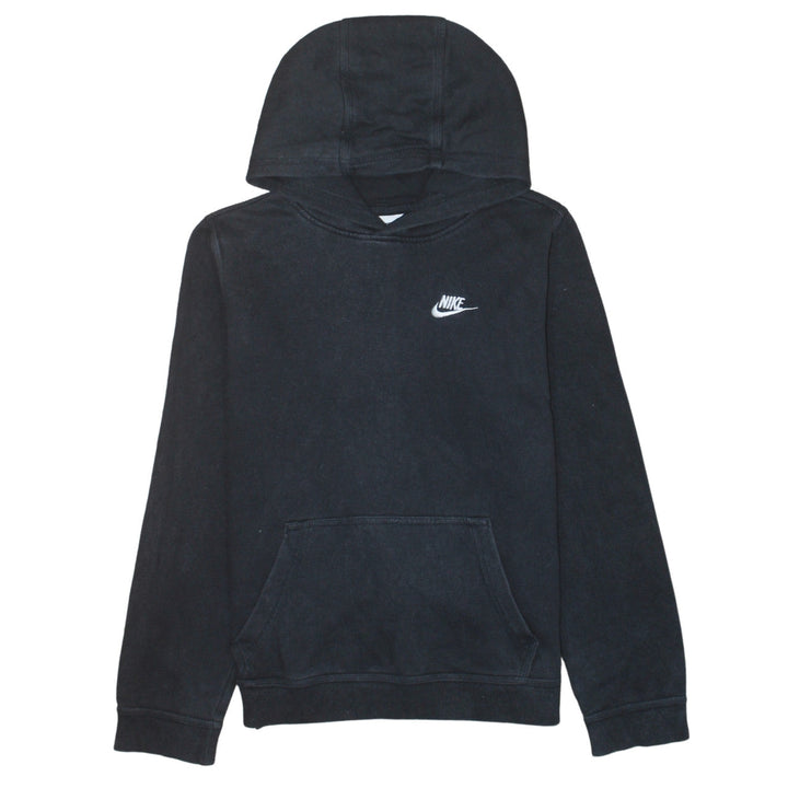 Nike Boys Black XL (158 cm) Pullover Hoodie Sweatshirt
