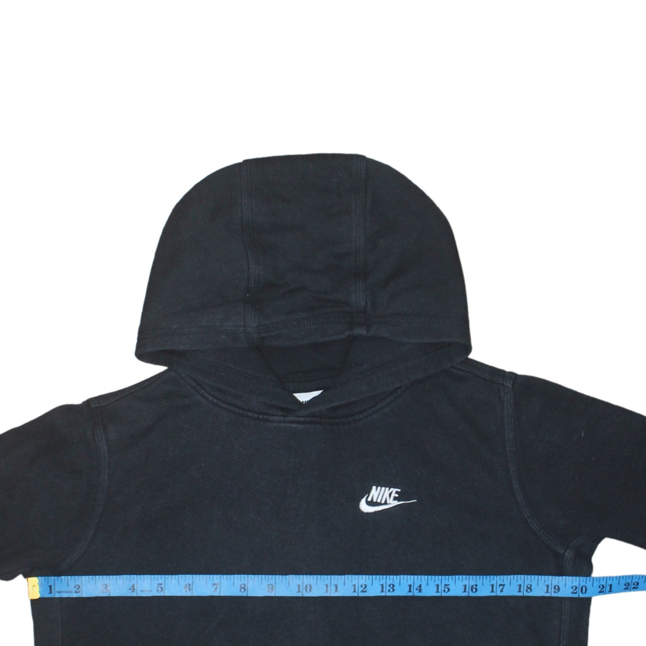 Nike Boys Black XL (158 cm) Pullover Hoodie Sweatshirt