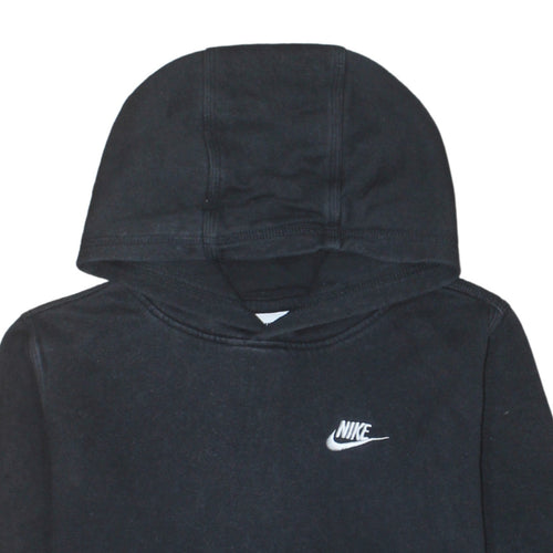 Nike Boys Black XL (158 cm) Pullover Hoodie Sweatshirt