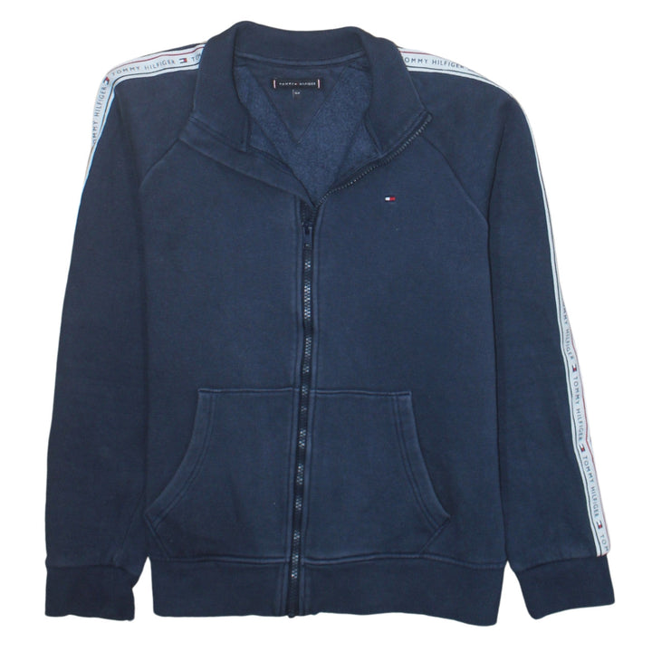 Tommy Hilfiger Boys Blue Track Jacket Size 164 Zip-Up Fleece Full Zip