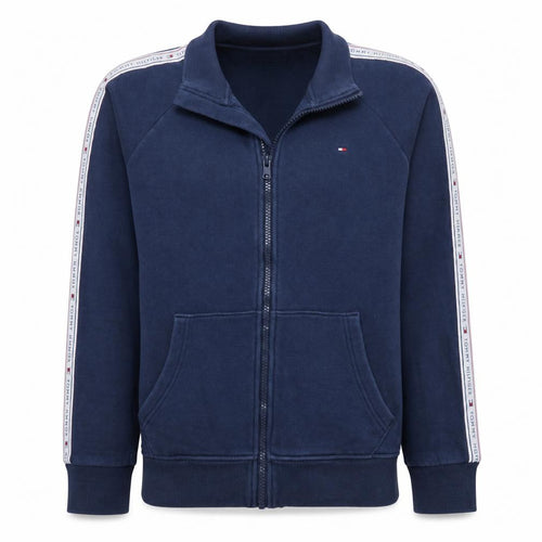 Tommy Hilfiger Boys Blue Track Jacket Size 164 Zip-Up Fleece Full Zip