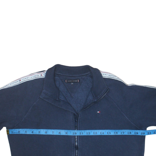 Tommy Hilfiger Boys Blue Track Jacket Size 164 Zip-Up Fleece Full Zip