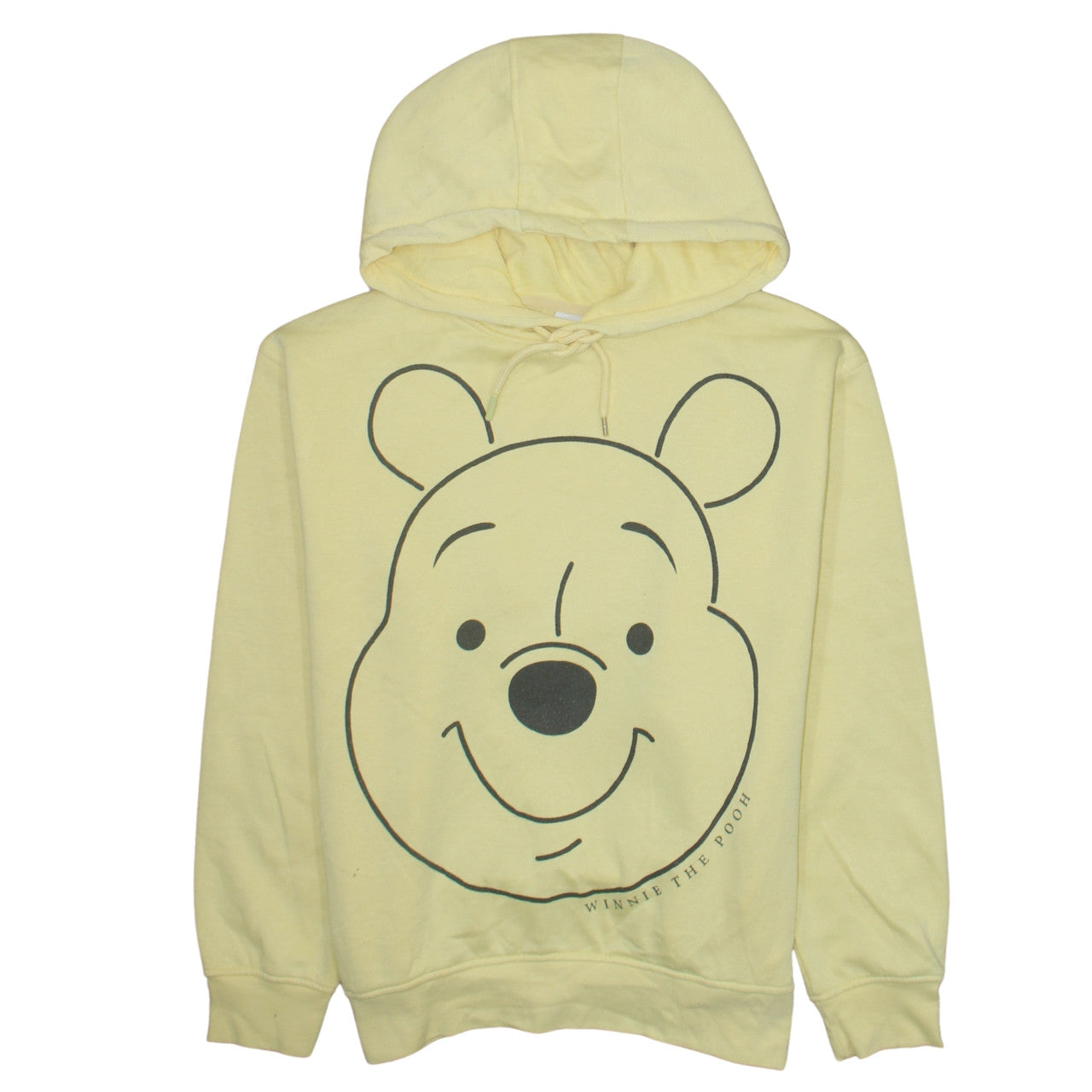 Disney Women’s Yellow Winnie the Pooh Pullover Hoodie Size S