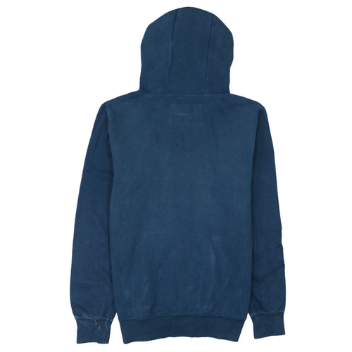 Quiksilver Men’s Blue Pullover Hoodie Small Regular Fit Surf Style