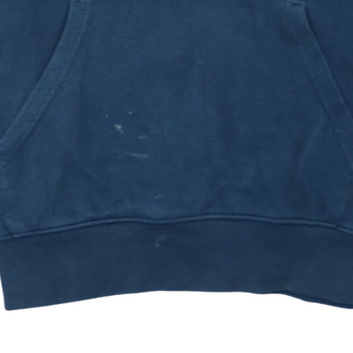 Quiksilver Men’s Blue Pullover Hoodie Small Regular Fit Surf Style