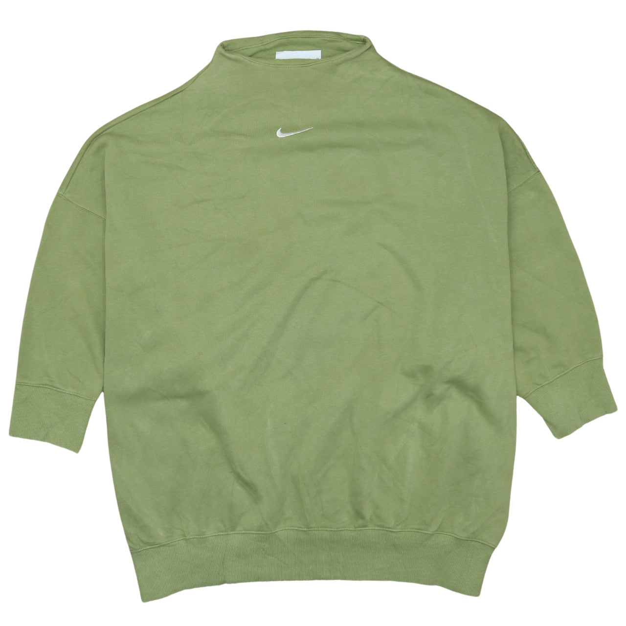 Nike Women's Green XL Pullover Sweatshirt with Logo