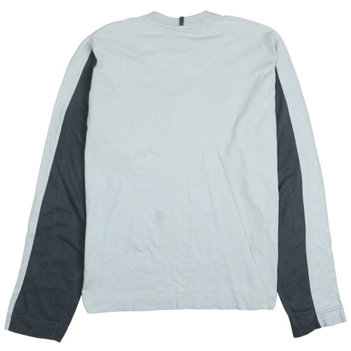 Adidas Mens Grey Long Sleeve Pullover Sweatshirt Size L