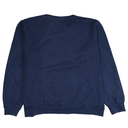 Puma Mens Navy Blue Crew Neck Sweatshirt L Classic Fit