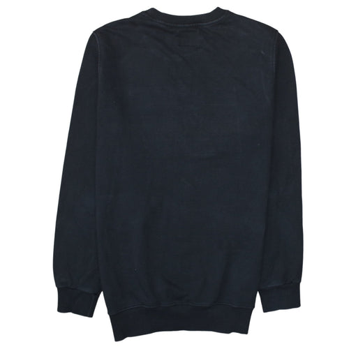 Tommy Jeans Men's Black Embroidered Logo Sweatshirt XXL