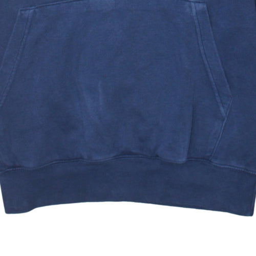 Nike Men’s Blue Pullover Hoodie Small Regular Fit Logo Sweatshirt
