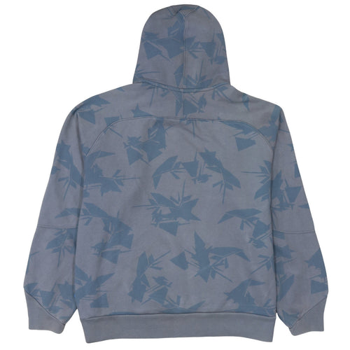 Nike Mens Blue Graphic Print Pullover Hoodie XL