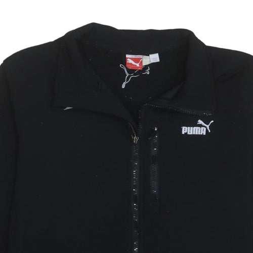 Puma Boys Black XL Softshell Zip Up Active Jacket