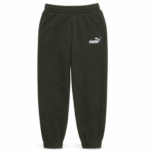 Puma Boys Green Jogger Trousers 13-14 Years Fleece Sweatpants