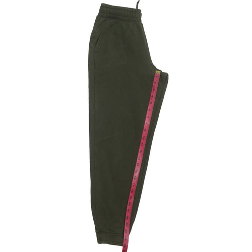 Puma Boys Green Jogger Trousers 13-14 Years Fleece Sweatpants