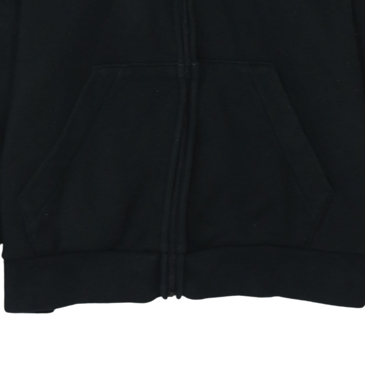 Adidas Women Black Full Zip Hoodie XL Fleece Lined Sportswear