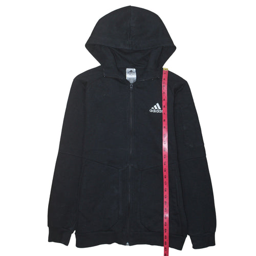 Adidas Men's Black Full Zip Hoodie Size S Sportswear