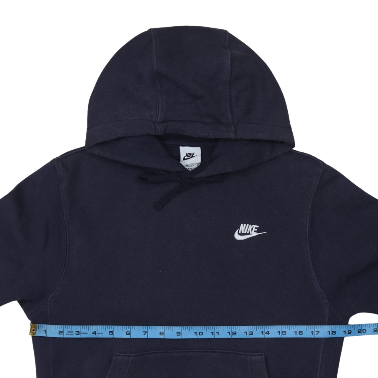 Nike Womens Navy Blue XS Pullover Hoodie Sweatshirt