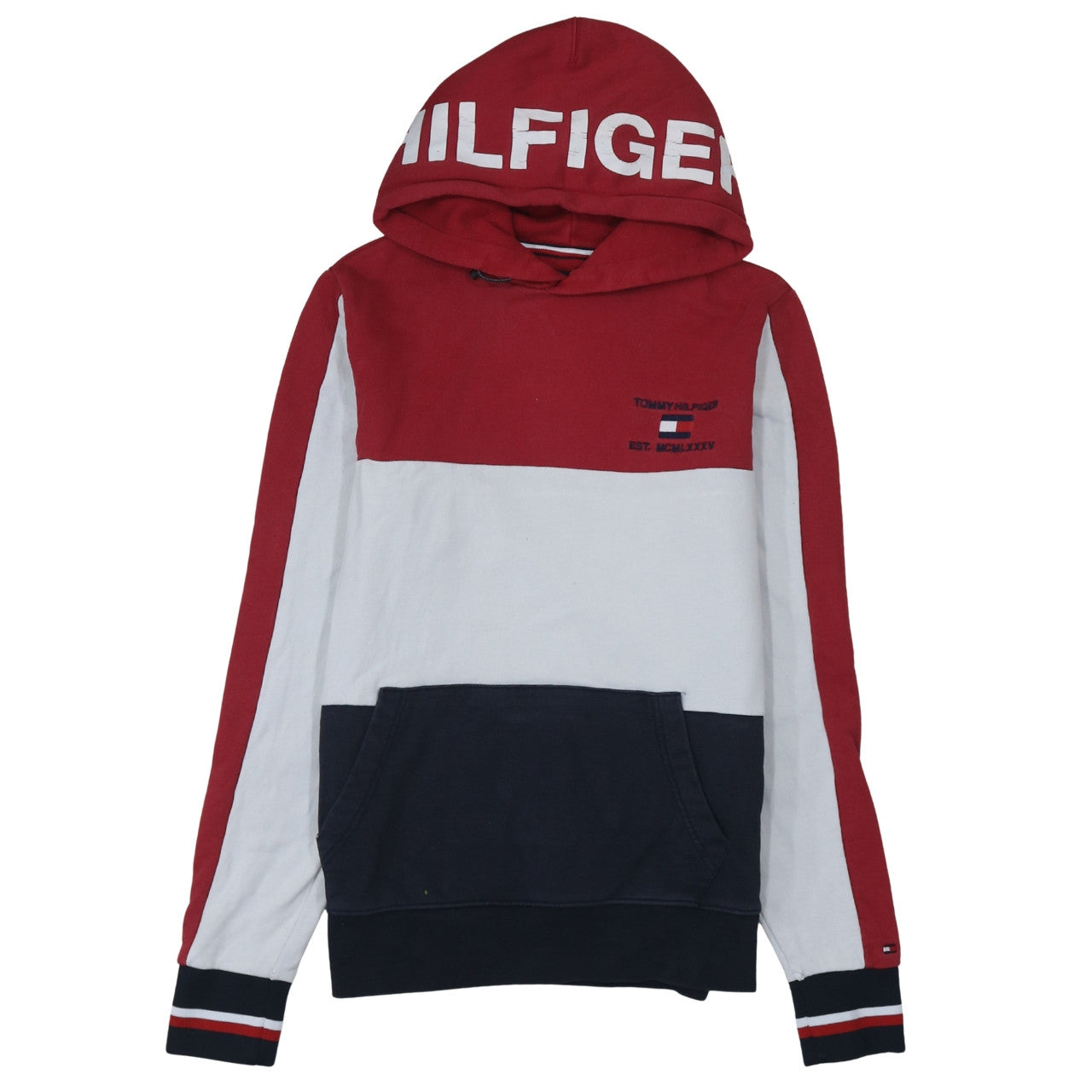 Tommy Hilfiger Men’s Multicoloured Pullover Hoodie Size S