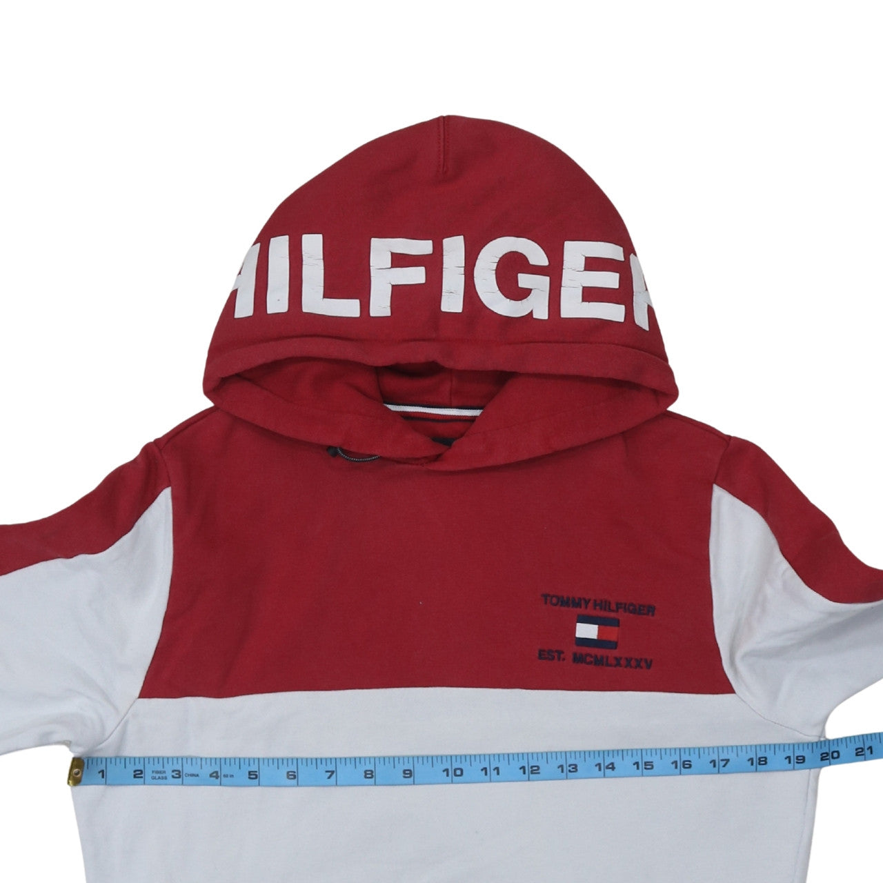 Tommy Hilfiger Men’s Multicoloured Pullover Hoodie Size S