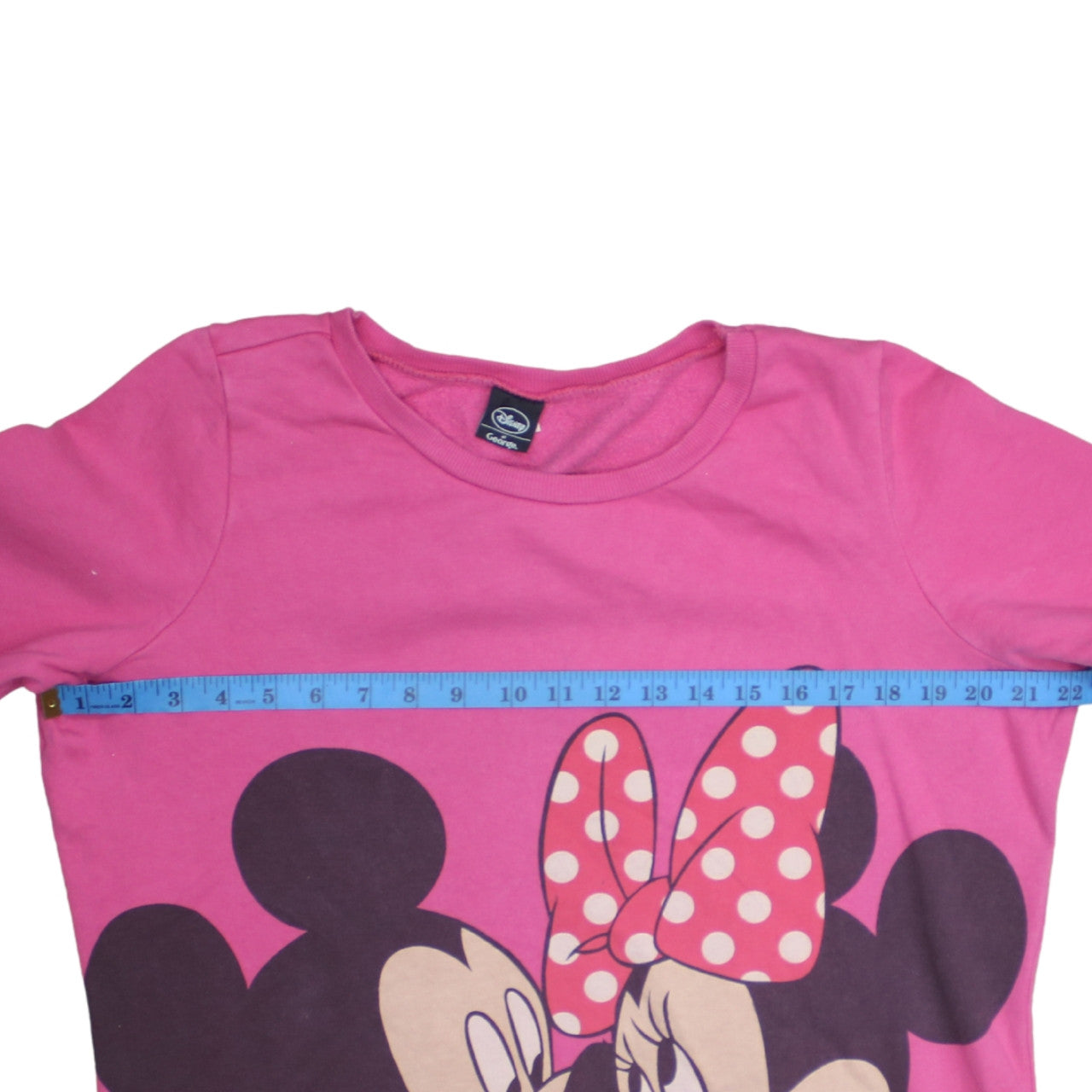 Disney at George Pink Minnie & Mickey Pullover Sweatshirt Womens UK 18