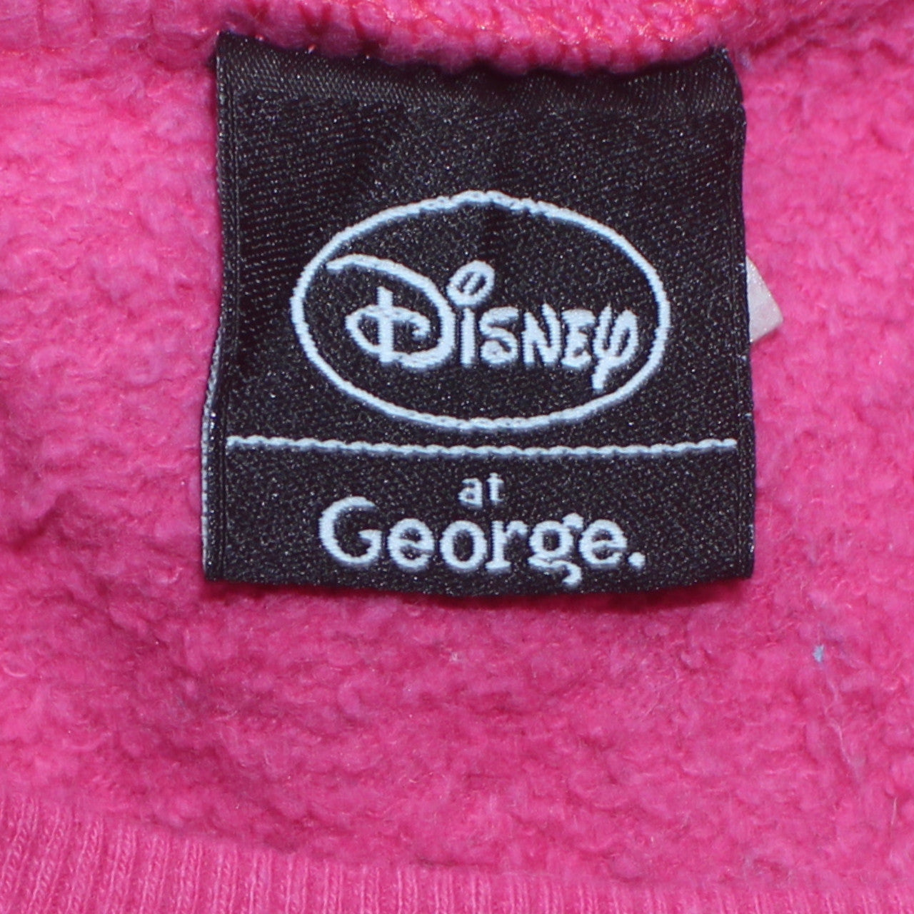 Disney at George Pink Minnie & Mickey Pullover Sweatshirt Womens UK 18