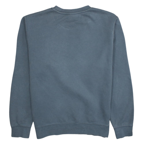 Nike Men's Blue Small Pullover Crew Neck Fleece Sweatshirt