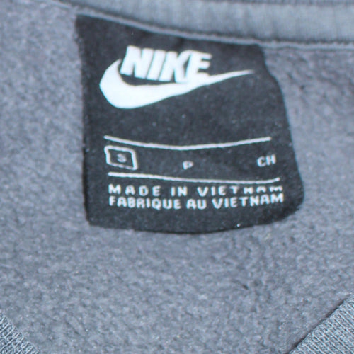 Nike Men's Blue Small Pullover Crew Neck Fleece Sweatshirt