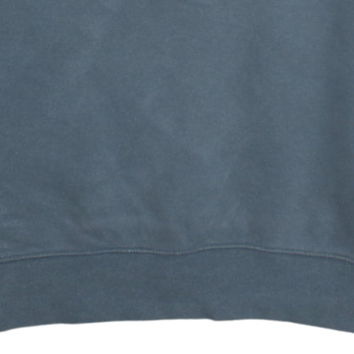 Nike Men's Blue Small Pullover Crew Neck Fleece Sweatshirt