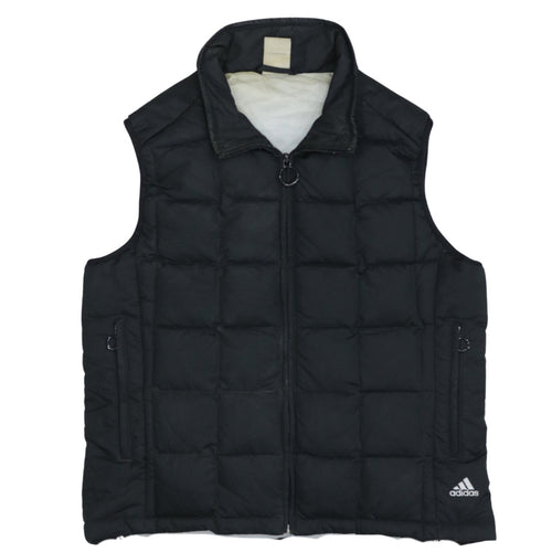 Adidas Women's Black Padded Puffer Waistcoat Size 12