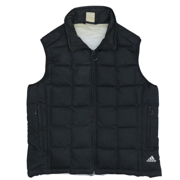 Adidas Women's Black Padded Puffer Waistcoat Size 12