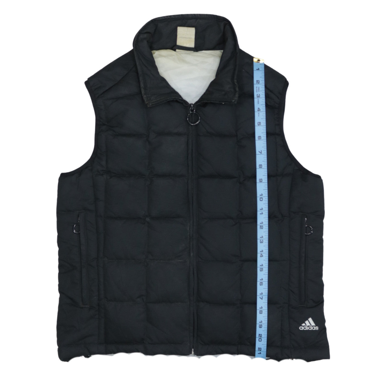 Adidas Women's Black Padded Puffer Waistcoat Size 12