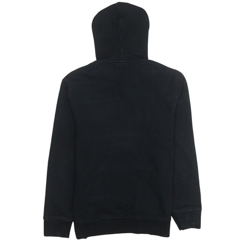 Levi's Mens Black Red Pullover Hoodie L Graphic Fleece Logo Sweatshirt