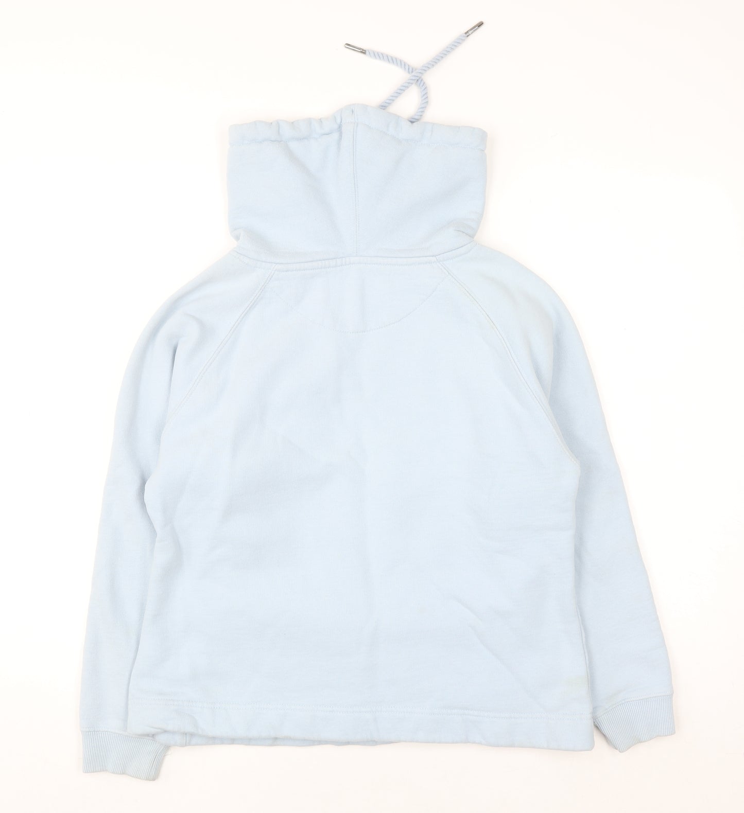 Quba & Co Women Blue Size 10 Pullover Hoodie with Drawstring Neck