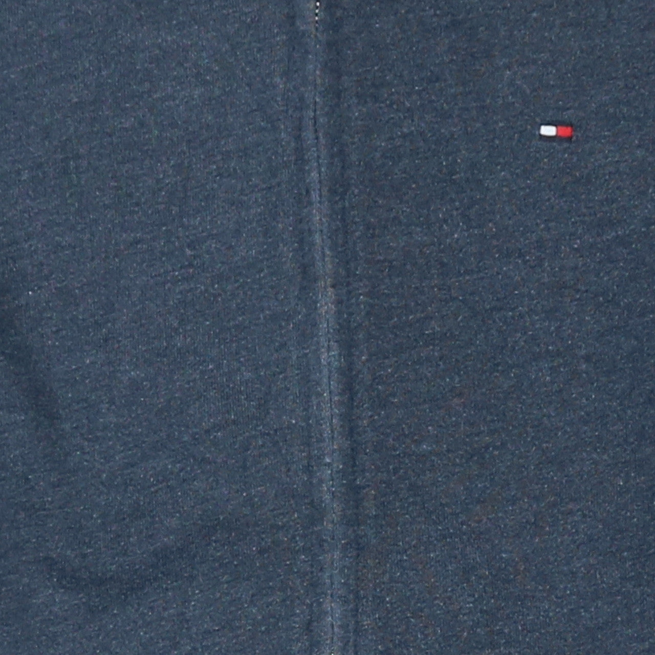 Tommy Hilfiger Men Blue Full Zip Hoodie Size S Classic Fit