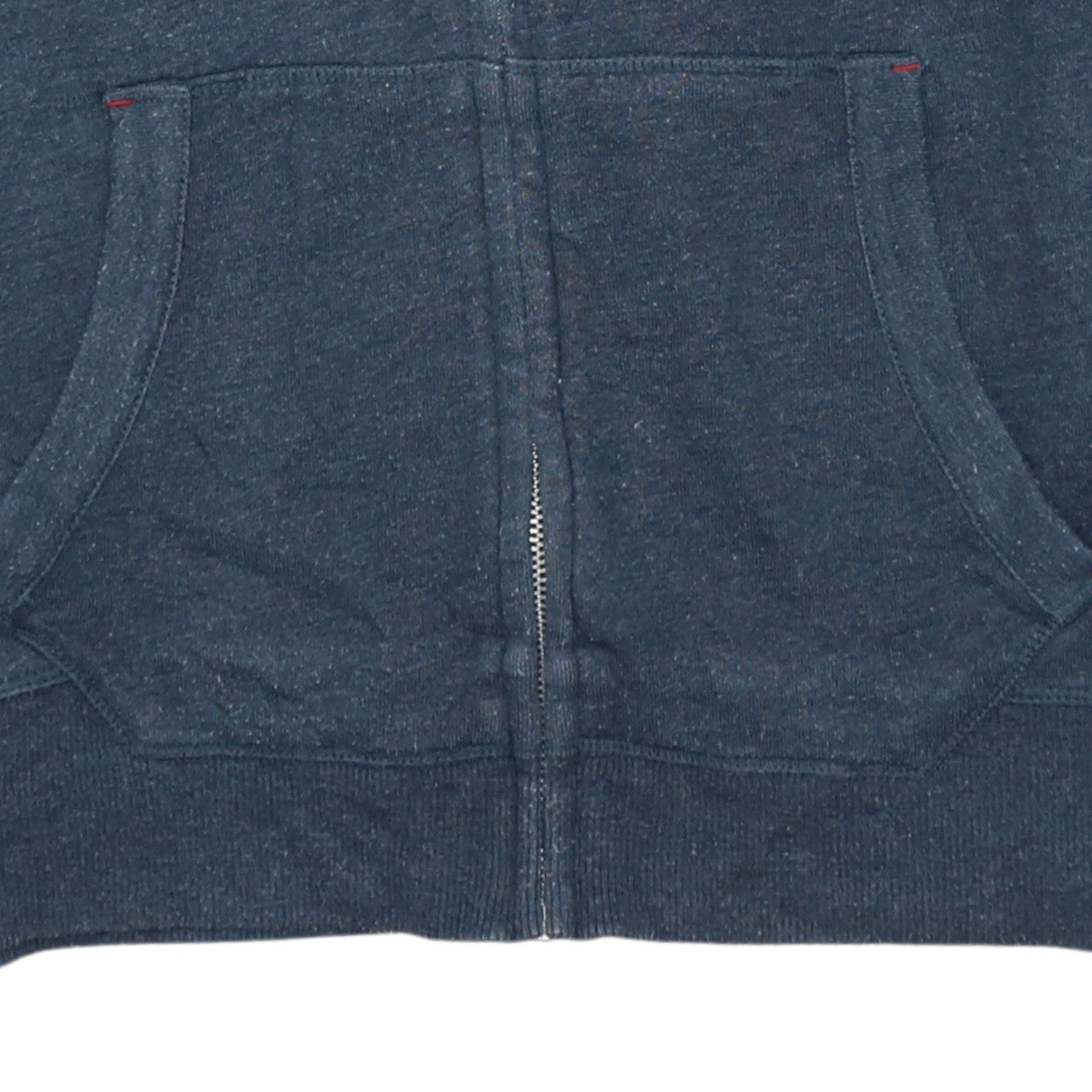 Tommy Hilfiger Men Blue Full Zip Hoodie Size S Classic Fit