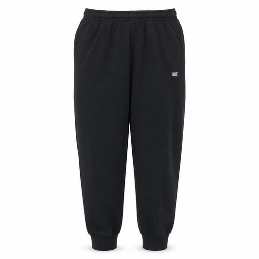 Front view of Nike Women's Black XL Fleece Jogger Sweatpants