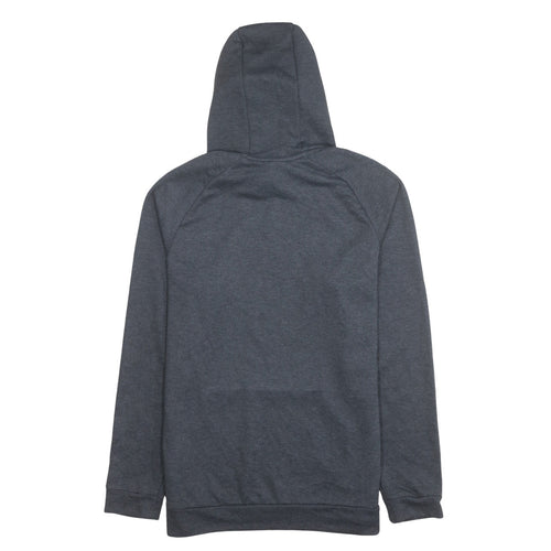 Nike Men's Grey Dri-Fit Pullover Hoodie M Sports Logo