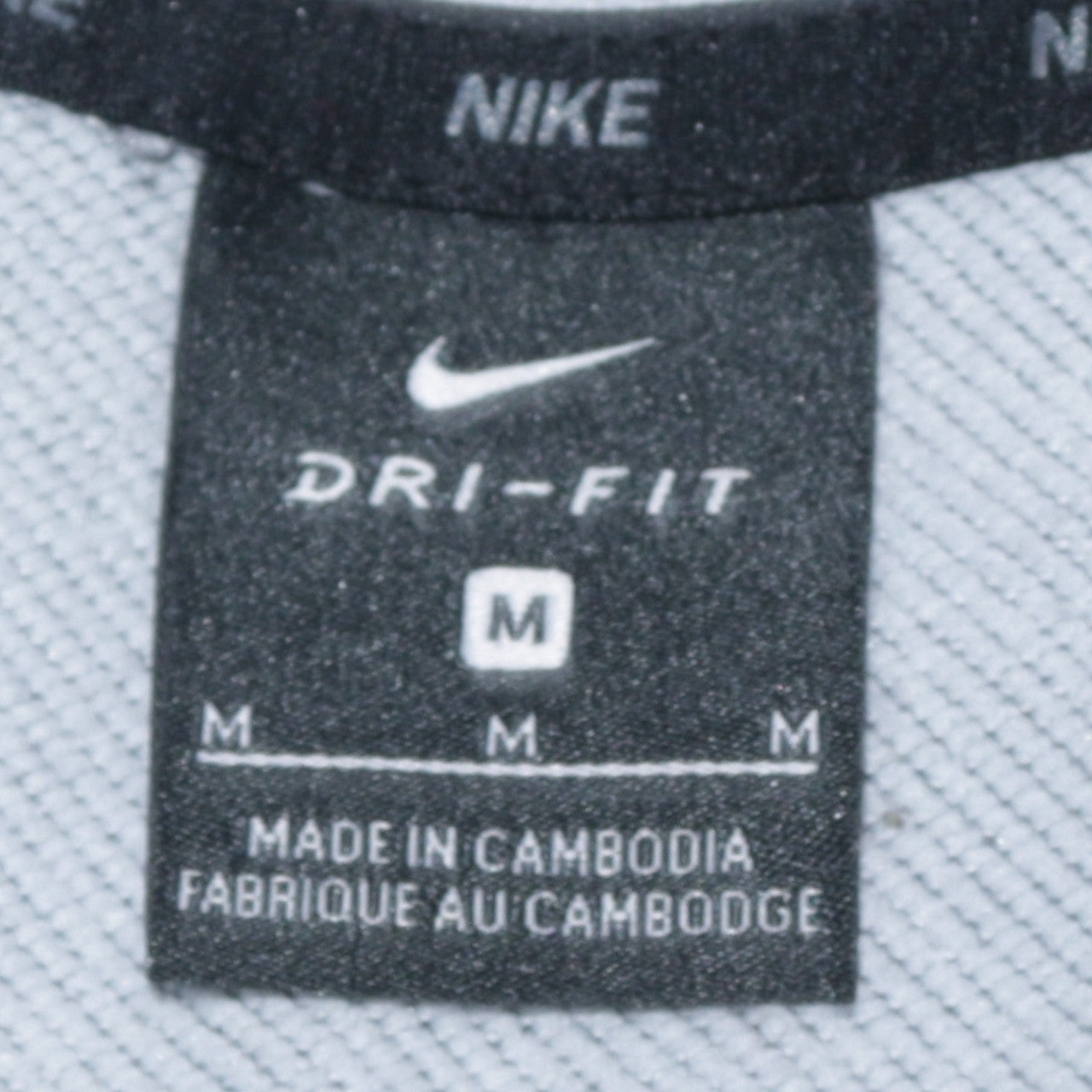 Nike Men's Grey Dri-Fit Pullover Hoodie M Sports Logo