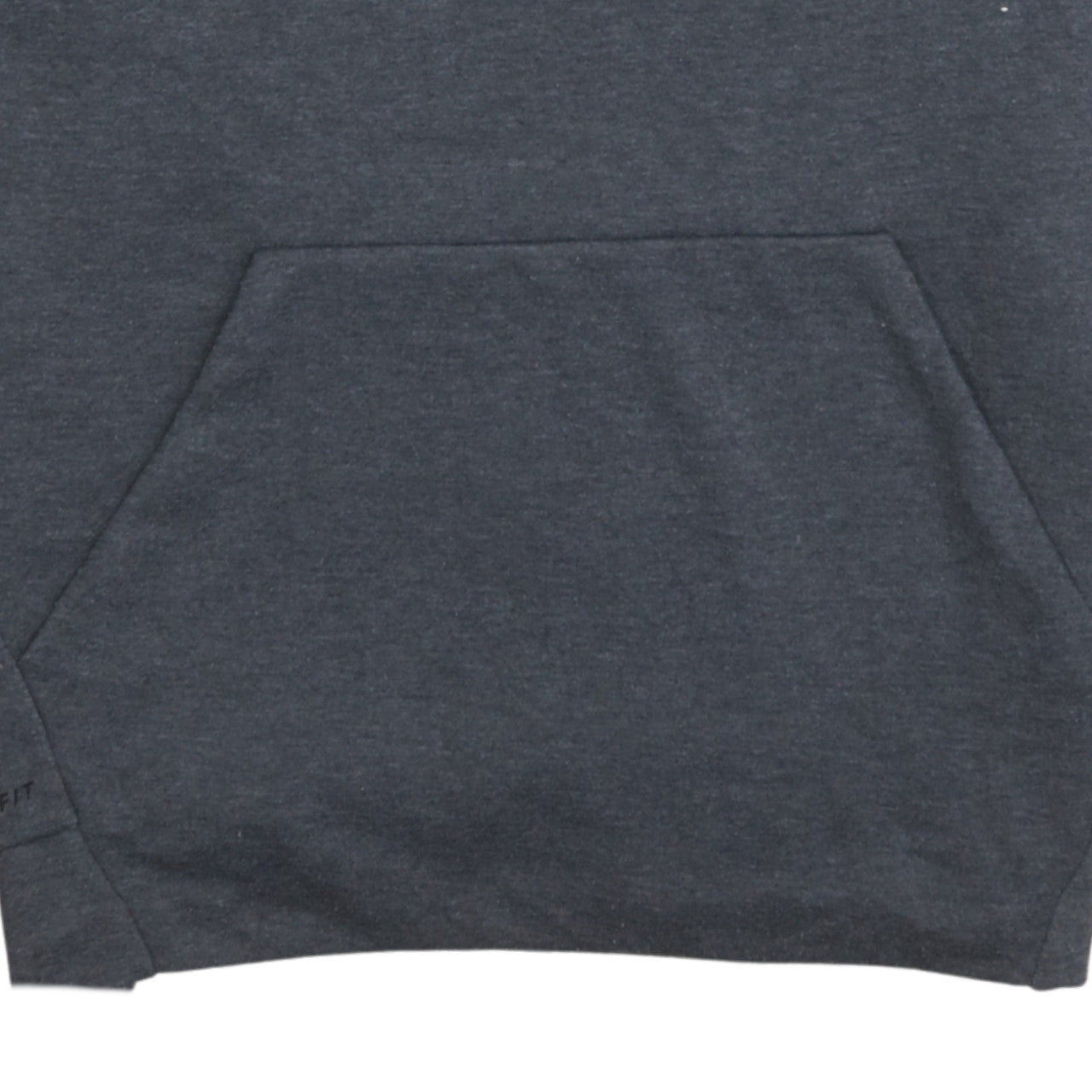 Nike Men's Grey Dri-Fit Pullover Hoodie M Sports Logo