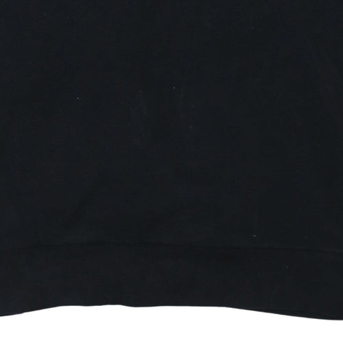 Lotto Men's Black XL Pullover Sweatshirt Crew Neck Sportswear