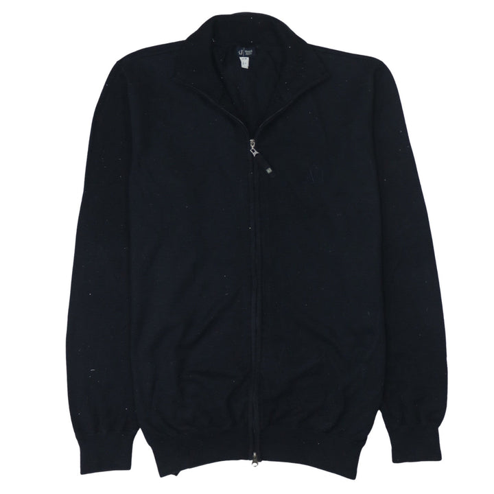 Armani Jeans Men's Black Full Zip Cotton Sweatshirt L