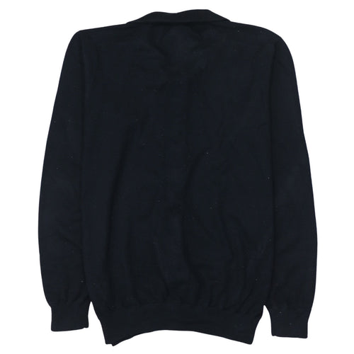 Armani Jeans Men's Black Full Zip Cotton Sweatshirt L