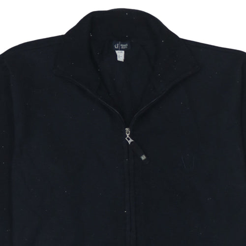 Armani Jeans Men's Black Full Zip Cotton Sweatshirt L